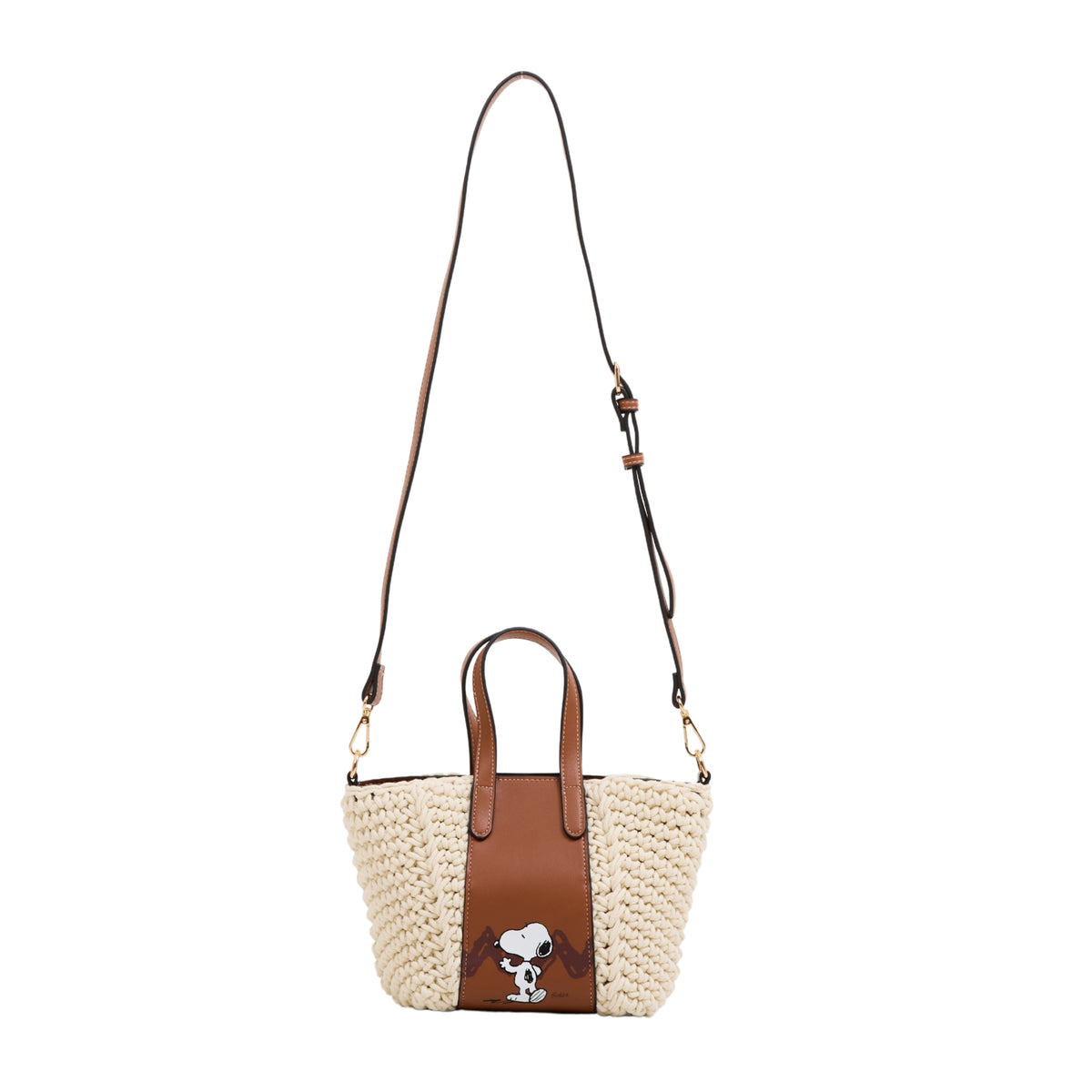 CHAN X Peanuts – Knit Tote Bag – Cream