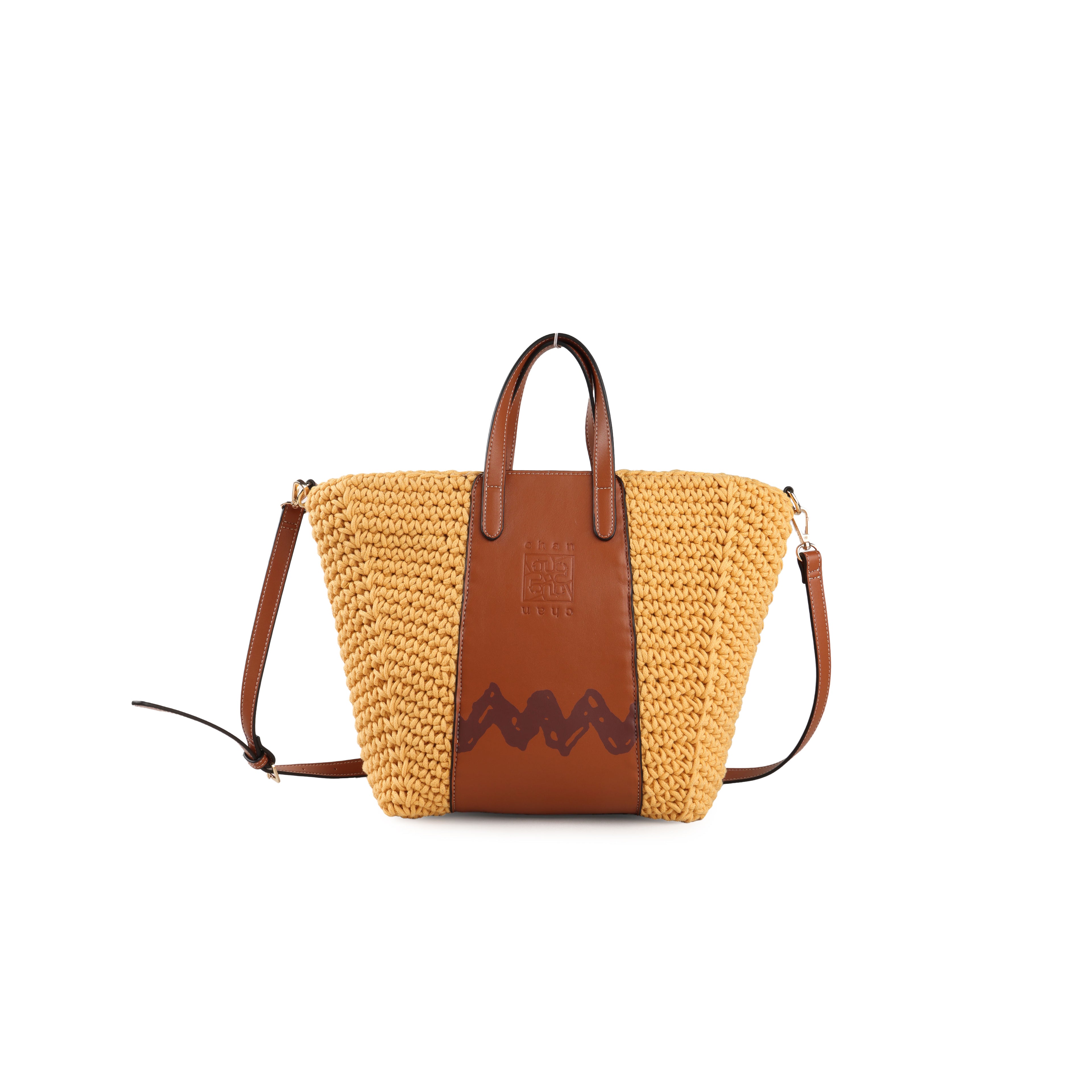 CHAN X Peanuts – Knit Tote Bag – Brown