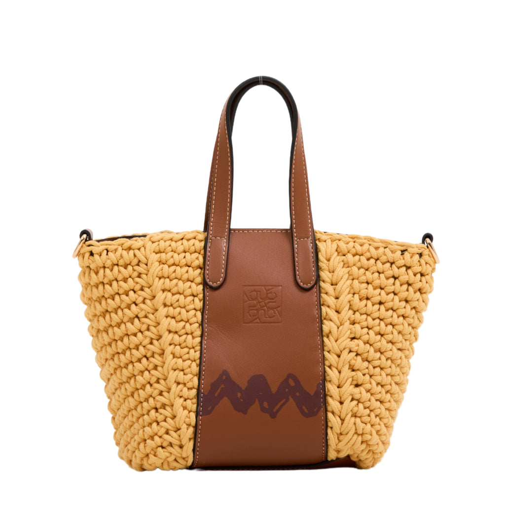 CHAN X Peanuts – Knit Tote Bag – Yellow