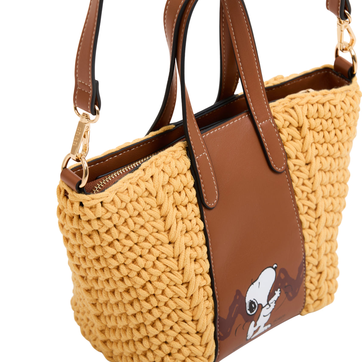 CHAN X Peanuts – Knit Tote Bag – Yellow