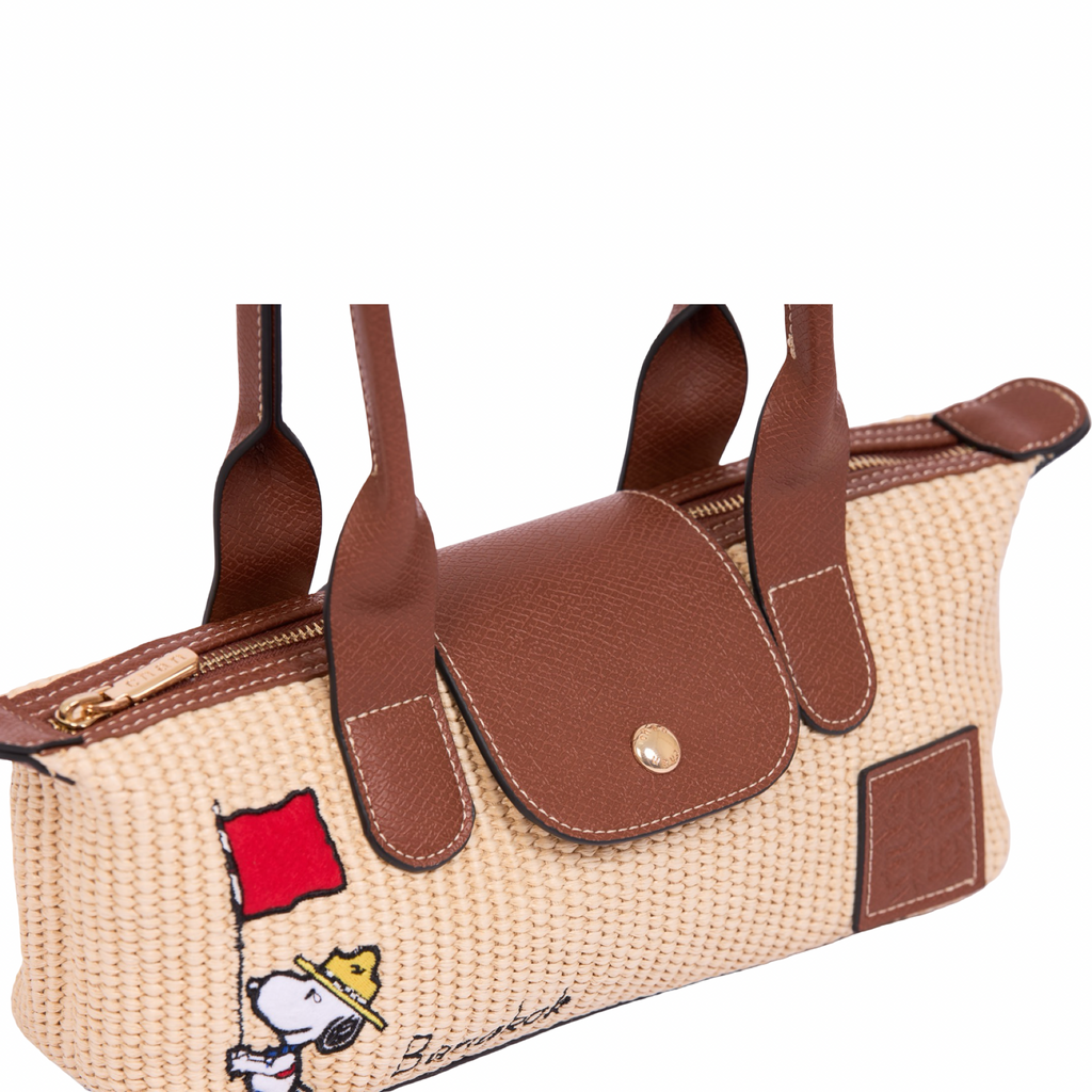 Chan X Peanuts Mini Shoulder Bag – Brown