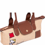 Chan X Peanuts Mini Shoulder Bag – Brown
