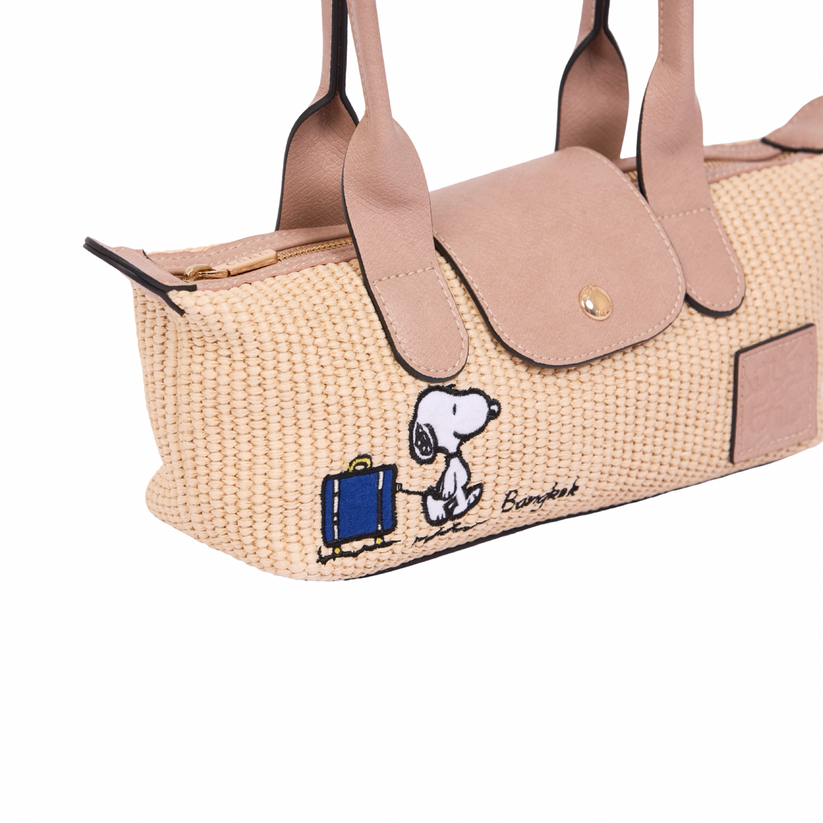 Chan X Peanuts Mini Shoulder Bag – Beige