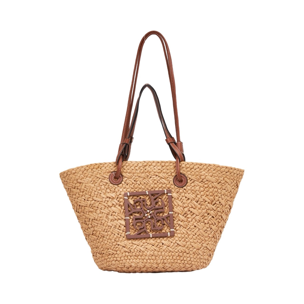 Everyday Earth – Straw Tote Bag – All Brown