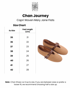 Journey –  Capri Mary Jane Flats – Milk Tea