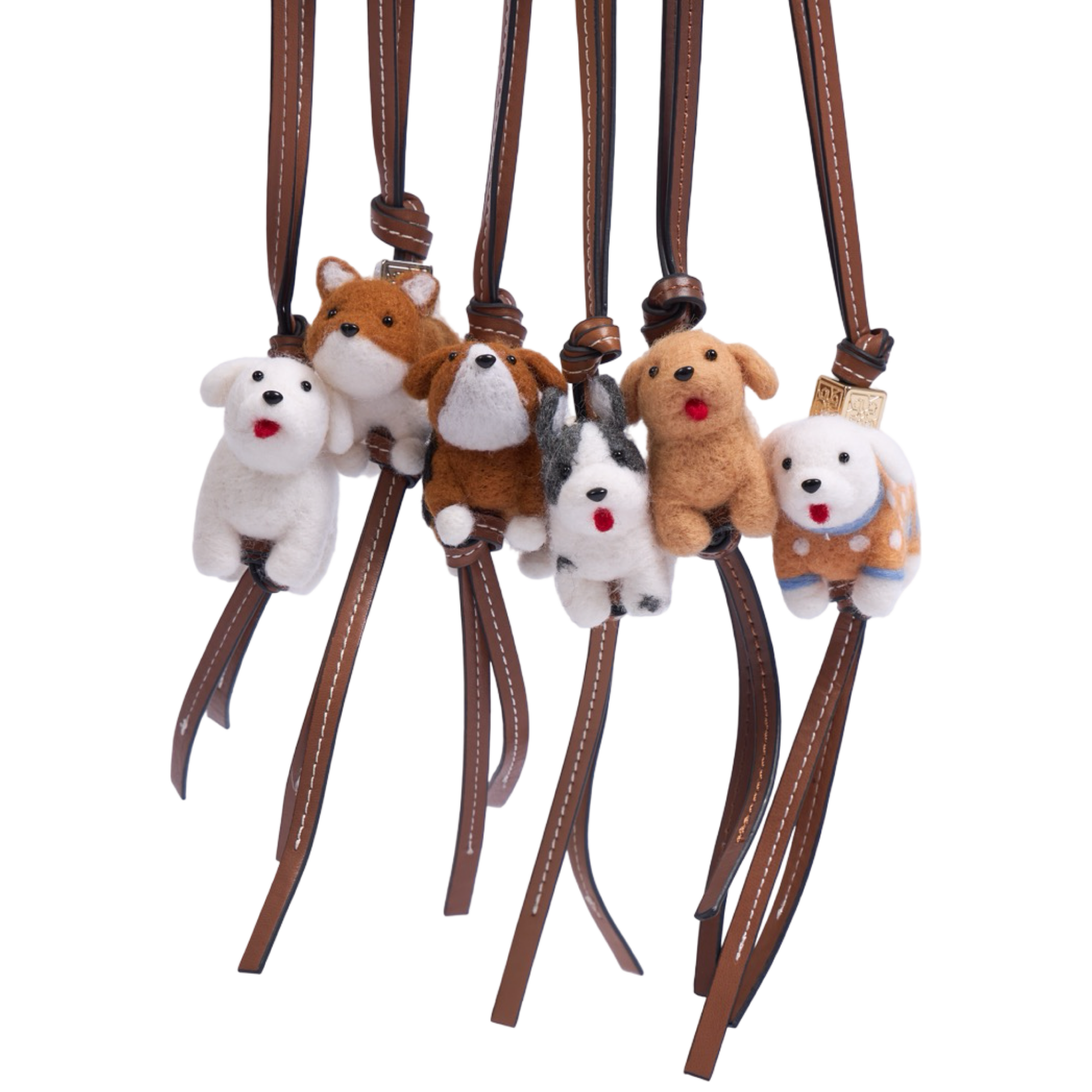 Chan Woolie Friend Bag Charm – Beagle