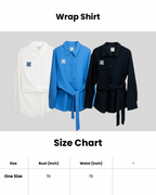 Wrap Shirt – Navy