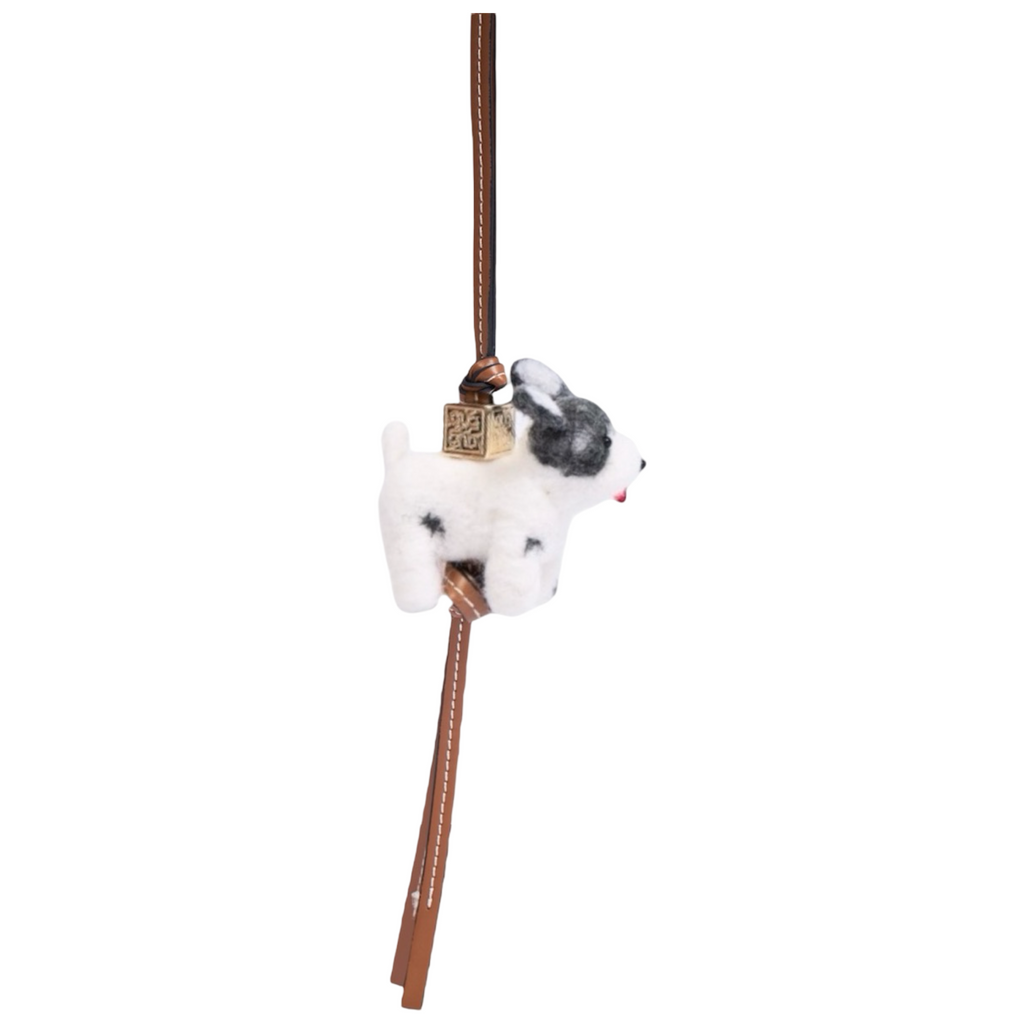 Chan Woolie Friend Bag Charm – Puppy