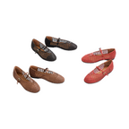 Journey –  Kyoto Handmade Horse Leather Flats – Chocolate