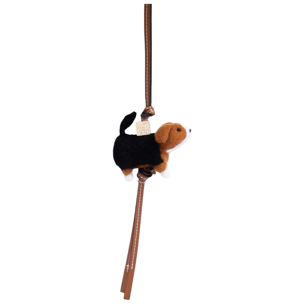 Chan Woolie Friend Bag Charm – Beagle