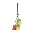 Fruity Crochet Bag Charm – Pineapple