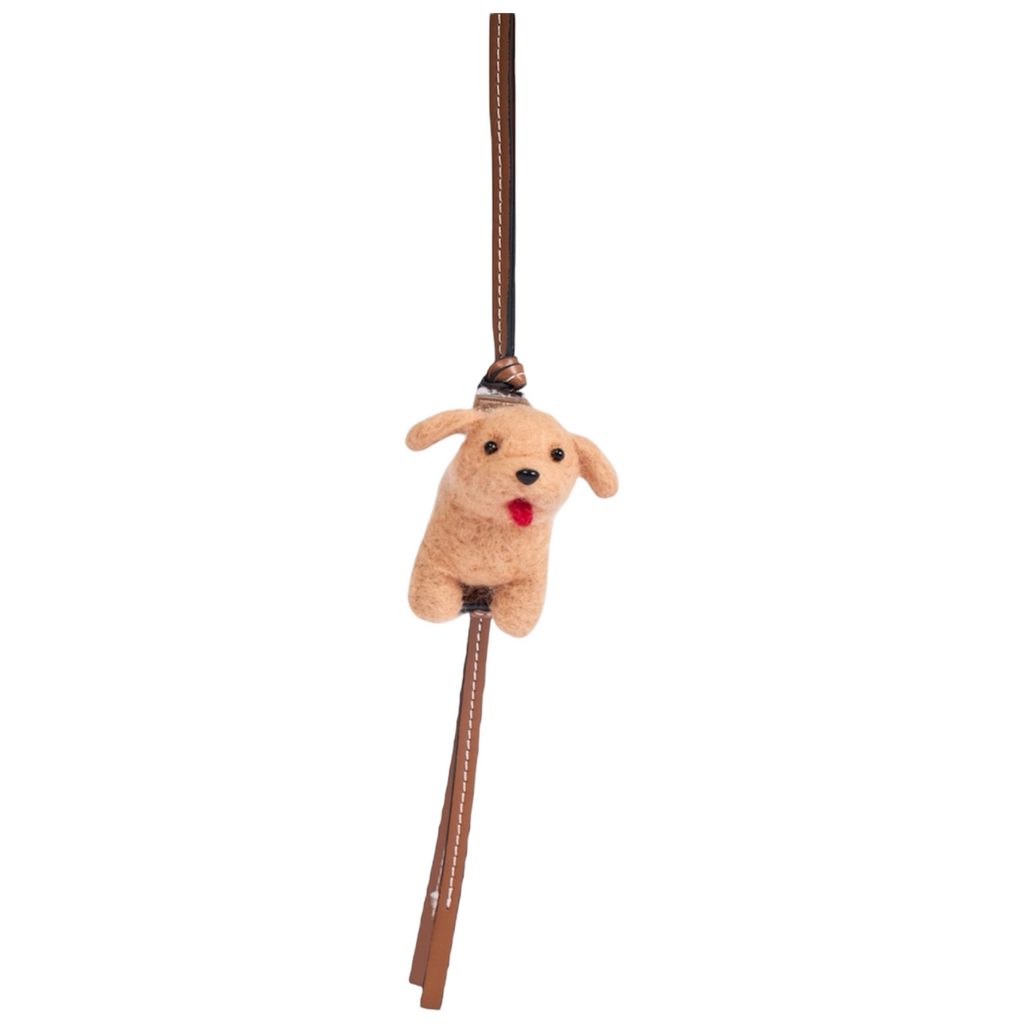 Chan Woolie Friend Bag Charm – Puppy